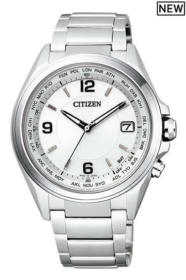 Citizen CB1070-56B นาฬิกาผู้ชาย Eco-Drive Attesa Radio Controlled Made in Japan Men's Watch