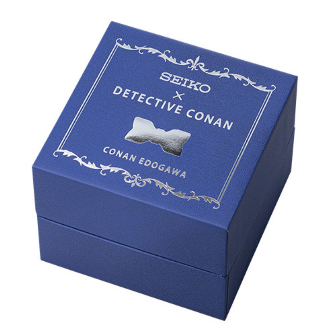 [PRE-ORDER] นาฬิกาโคนัน SEIKO x Detective Conan Official Watch รุ่น Conan Edogawa มีเลข Serial number ไม่ซ้ำใคร นาฬิกาข้อมือ ไซโก้ โคนัน นำเข้าจากญี่ปุ่น 名探偵コナン×セイコー オフィシャルグラデーションウオッチ