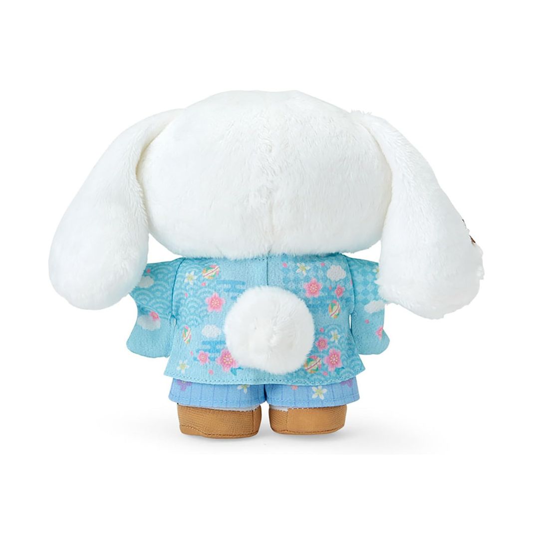 [PRE-ORDER] ตุ๊กตา ชินนามอนโรล กิโมโน สีฟ้า Cinnamoroll Kimono Size S นำเข้าจากญี่ปุ่น サンリオ(SANRIO) ぬいぐるみ（着物） シナモロール 067601