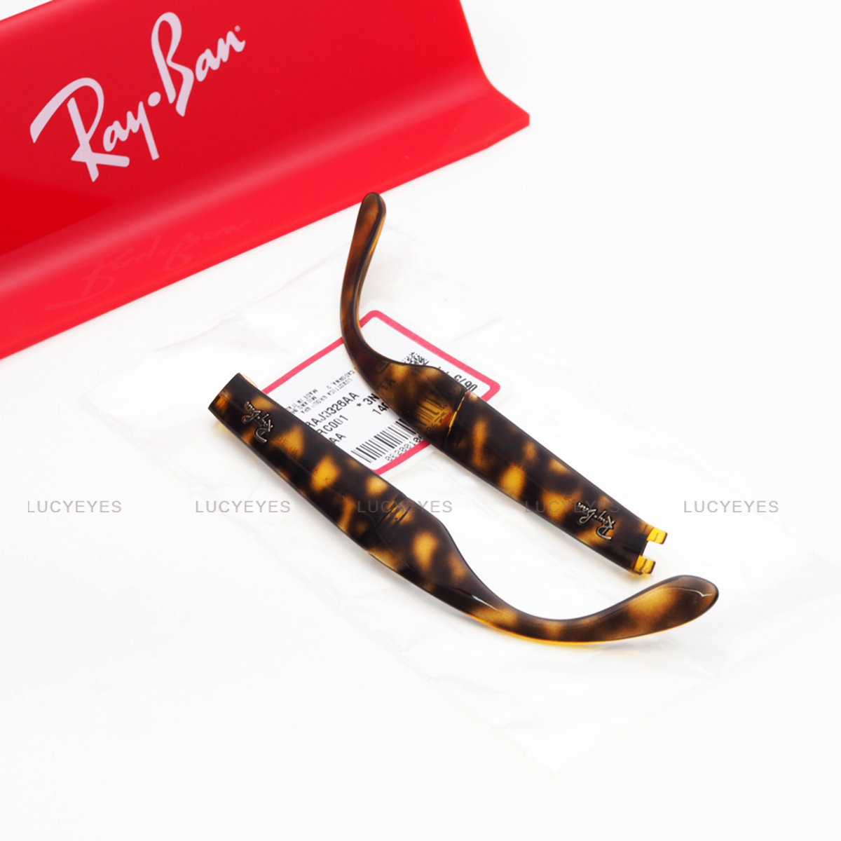 ขาแว่น RAYBAN แท้ 100% RB4105 FOLDING WAYFARER (HAVANA) สีกระ