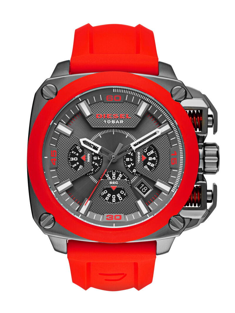Diesel DZ7368 นาฬิกาผู้ชาย Diesel รุ่น DZ7368, BAMF Gunmetal Chronograph Men's Watch