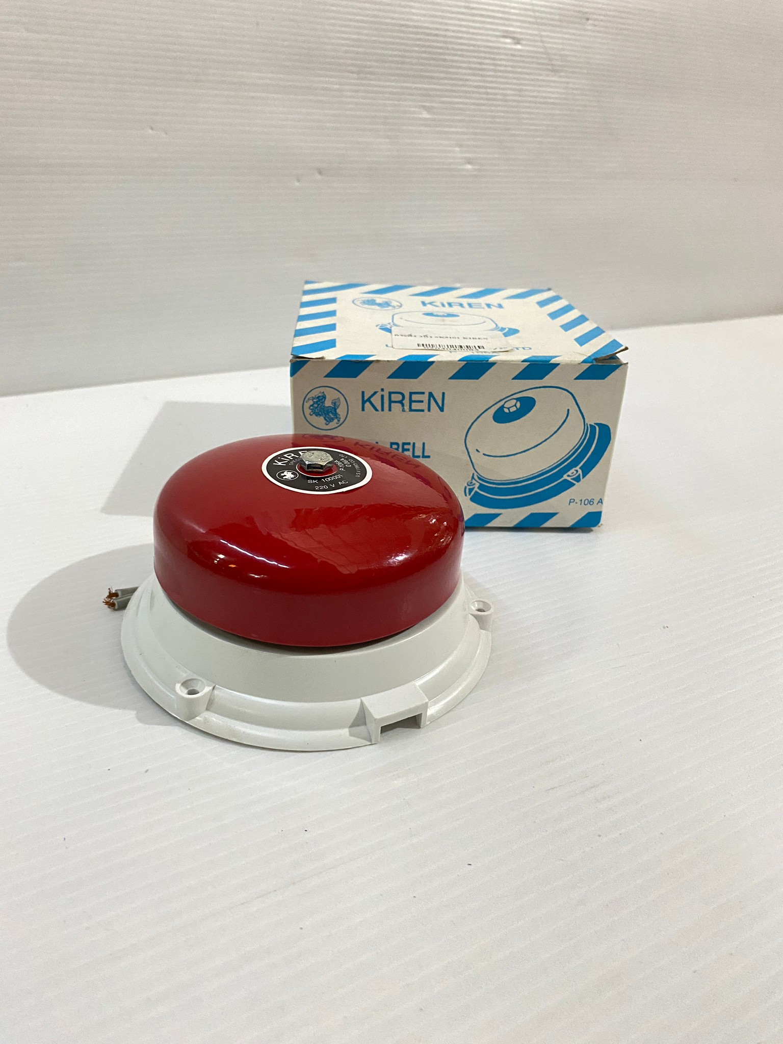 กริ่ง กระดิ่งไฟฟ้า 3 นิ้ว 220V กริ่งแดง KIREN