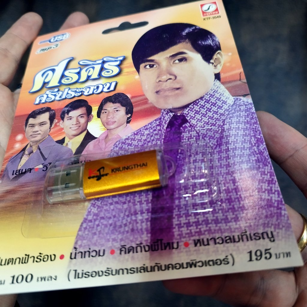 usb ศรคีรี ศรีประจวบ เสมา วิไล สุริยา ฝนตกฟ้าร้อง น้ำท่วม คิดถึงพี่ไหม หนาวลมที่เรณู mp3 usb kt