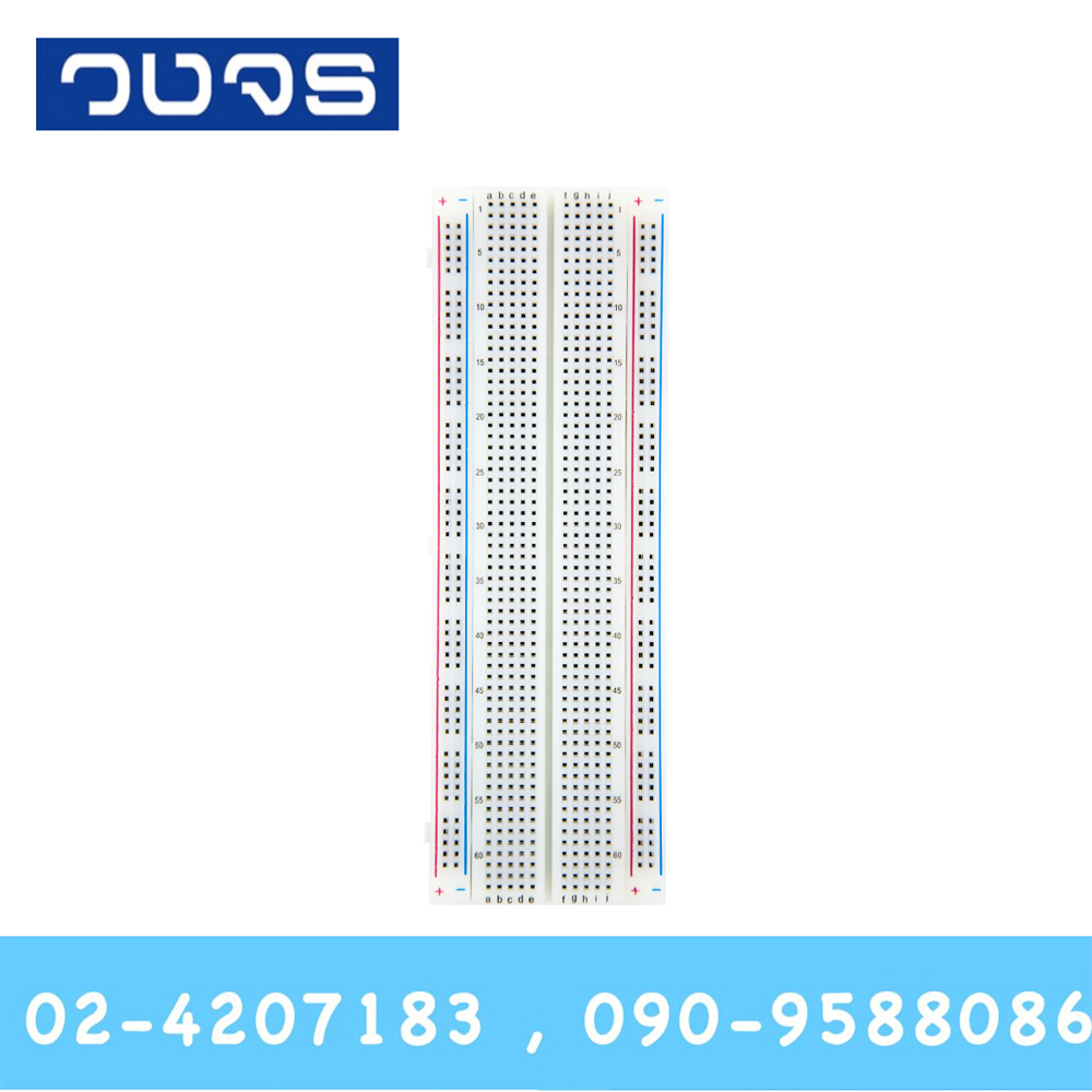 บอร์ดทดลอง Breadboard MB-102
