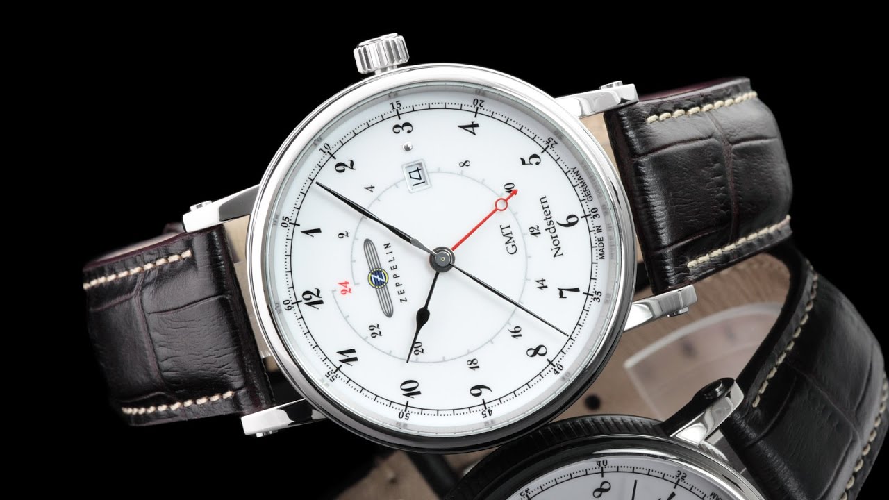 Zeppelin 7546-1 นาฬิกาผู้ชาย Zeppelin Model 7546-1, Series Nordstern Quartz Men's Watch Made In Germany