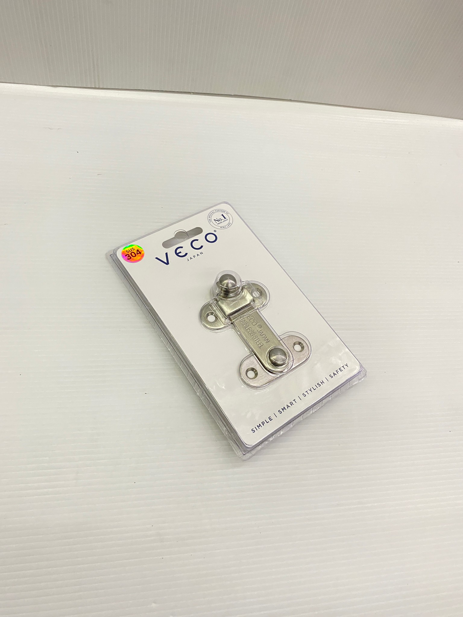 VECO ขอล็อคบานเลื่อน กลอนสับ กลอนตัวล็อค กลอนประตู CBL-75mm./CBL-100mm.