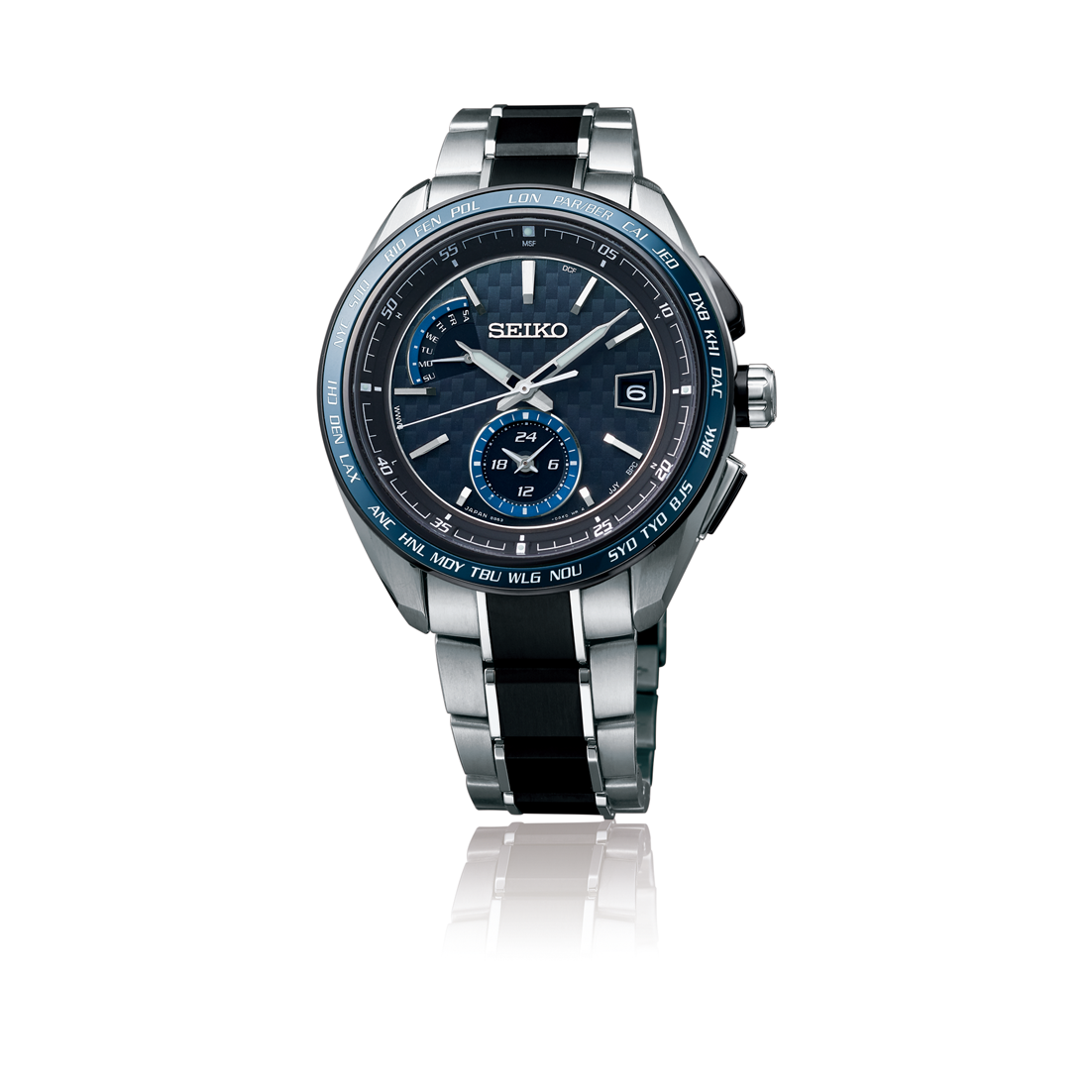 Seiko SAGA261 นาฬิกาผู้ชาย Seiko รุ่น SAGA261, Brightz Radio Sync Solar Men's Watch