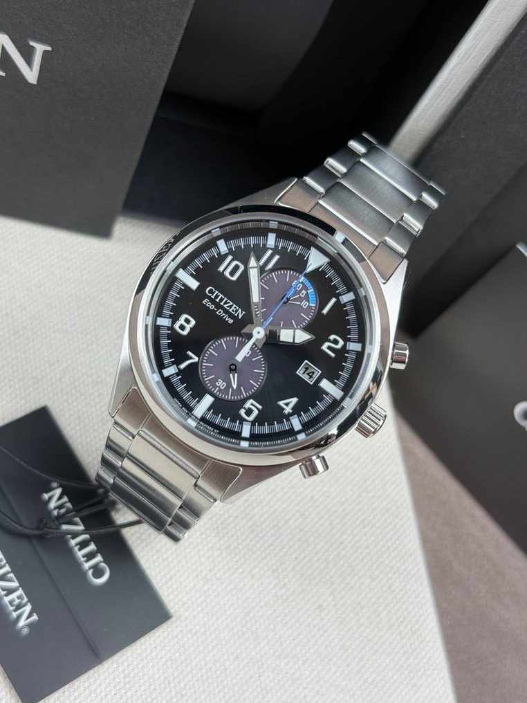 Citizen CA7028-81E นาฬิกาผู้ชาย Eco-Drive Chronograph Men's Watch