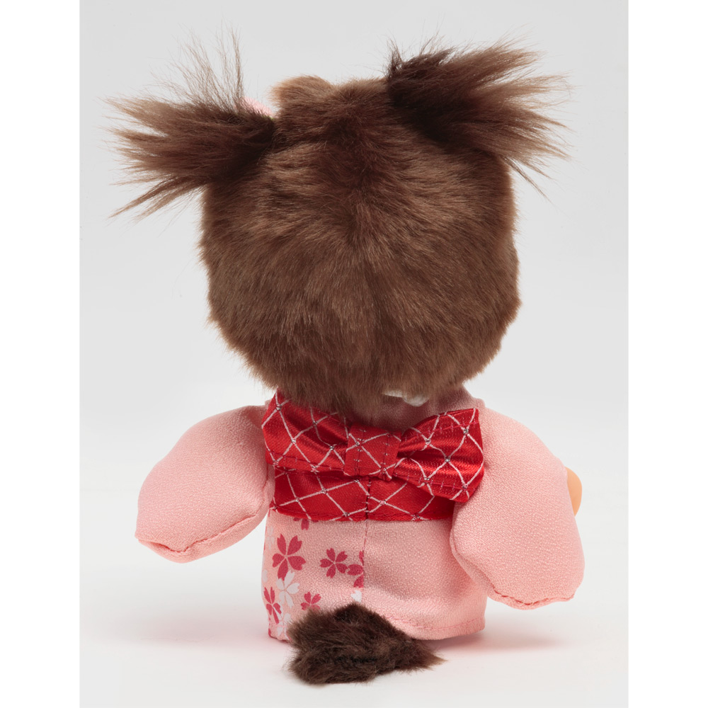 [PRE-ORDER] เบบี้ ม่อนชิชิ BEBICHHICHI กิโมโน ซากุระ Size 14 cm นำเข้าจากญี่ปุ่น Monchhichi Babychhichi 桜 ベビチッチ