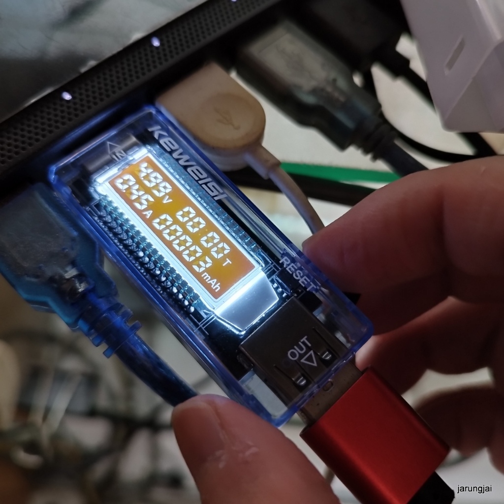 ที่วัดไฟ usb วัดไวท์ อุปกรณ์ร้านซ่อมมือถือ วัดไฟสายชาร์จ 1 ชิ้น