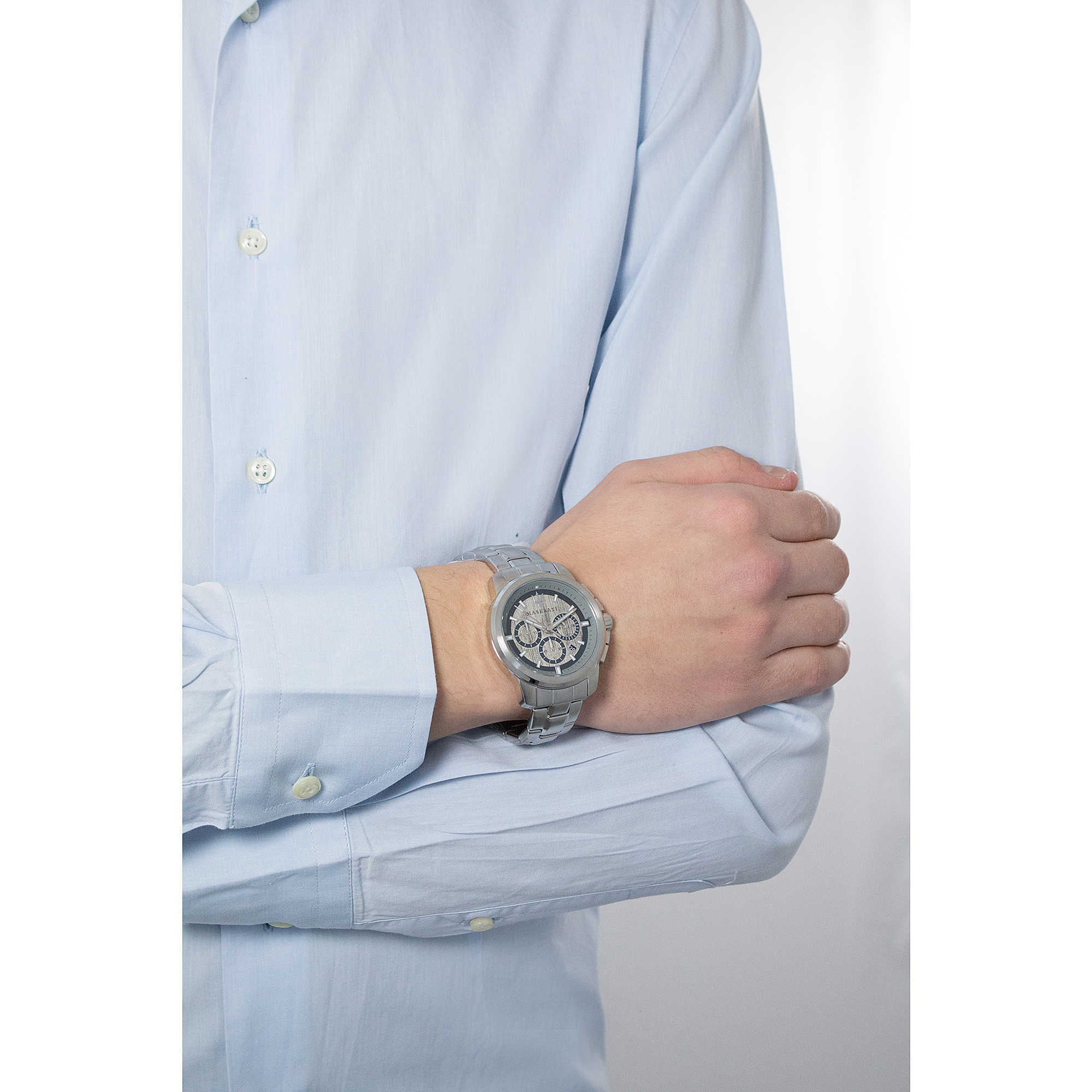 Maserati R8873621006 นาฬิกาผู้ชาย Maserati รุ่น R8873621006 Successo Chronograph Men's Watch