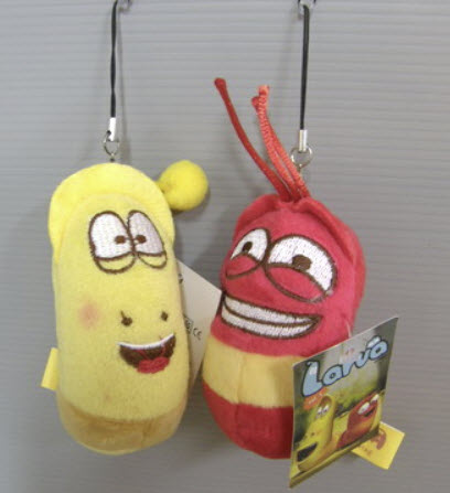 ตุ๊กตาห้อยโทรศัพท์มือถือ Larva แพ็คคู่