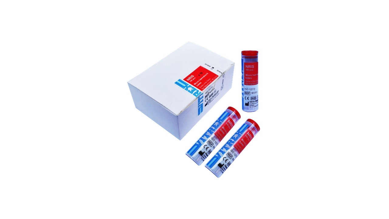 Hematocrit Tube Red Tube 10x100's
