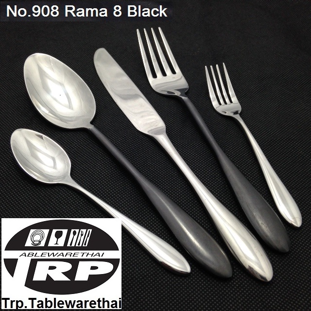Dinner Spoon,Dinner Fork,Dinner Knife,Coffee Spoon,Demitasse Spoon 805 Jaopraya River Stainless Steel 304 Rust-Proof