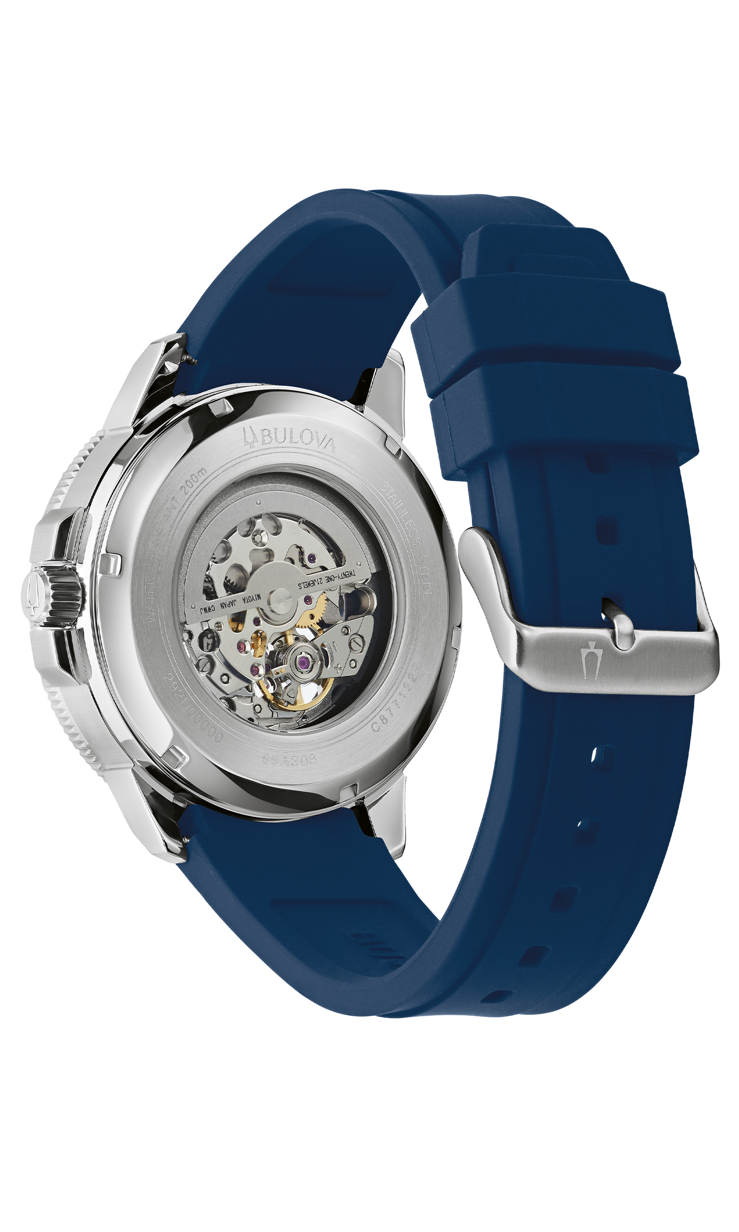 Bulova 96A303 นาฬิาผู้ชาย Marine Star Automatic Men's Watch