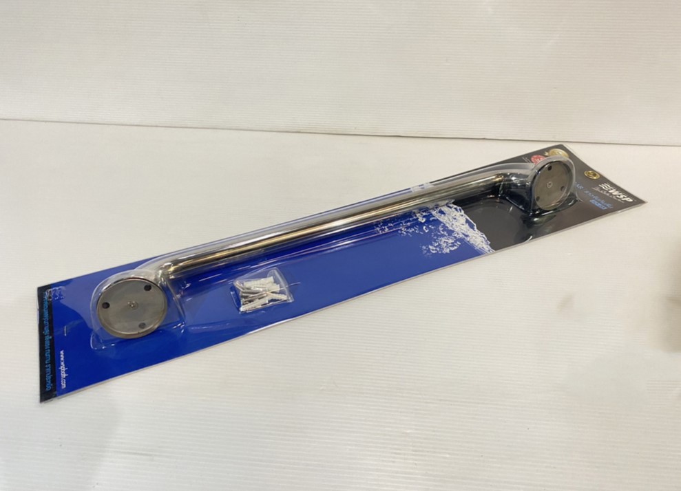 WSP ราวจับกันลื่นสแตนเลสแบบตรง ขนาด 50 cm. SAFETY GRAB BAR รุ่น SG-05