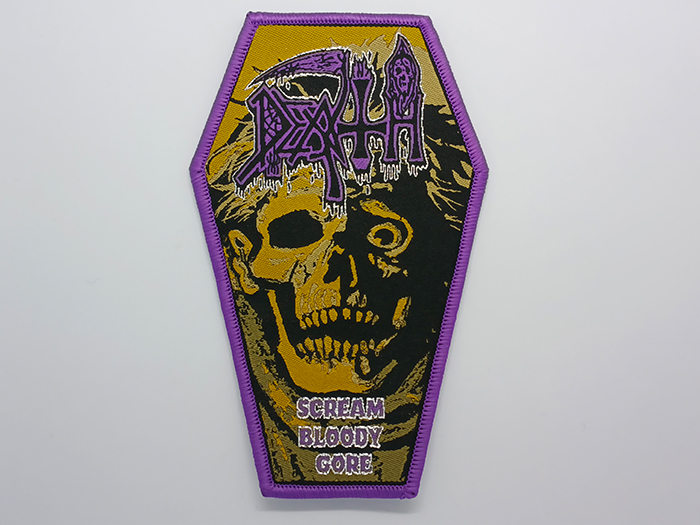 DEATH 'Scream Bloody Gore' Woven Patch อาร์มแบบทอ