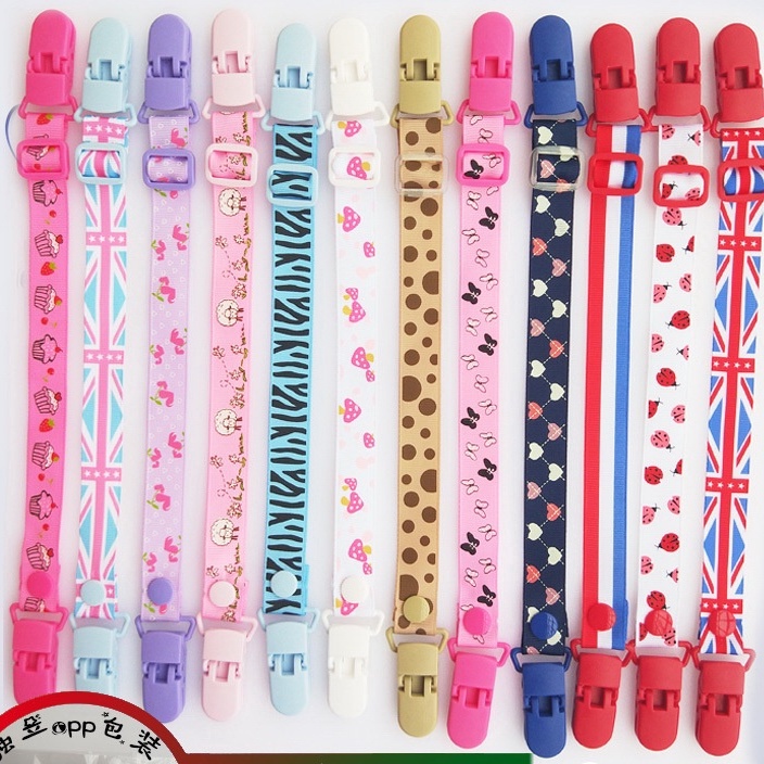 (ปรับสายได้) ที่หนีบผ้าเช็ดหน้าเด็ก สายคล้องกันหล่น กันตก คลิปหนีบผ้าเช็ดน้ำลาย คลิปหนีบผ้าขนหนู คลิปหนีบผ้ากันเปื้อน สําหรับเด็ก