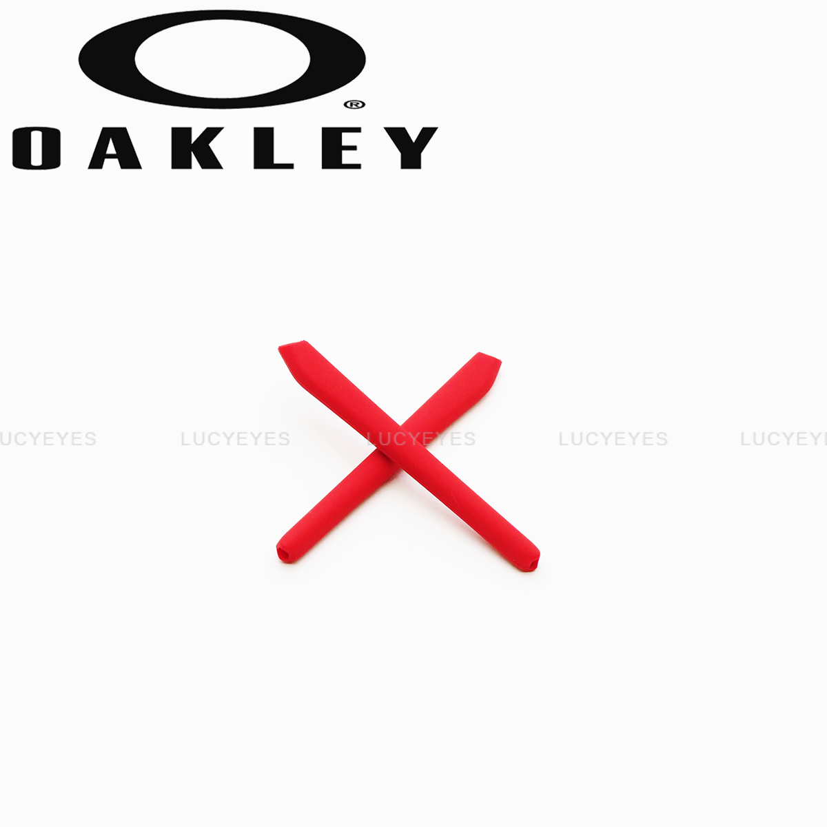 ยางขาแว่น OAKLEY OO9308, OO9313, OO9410 EVZERO PATH สีแดง