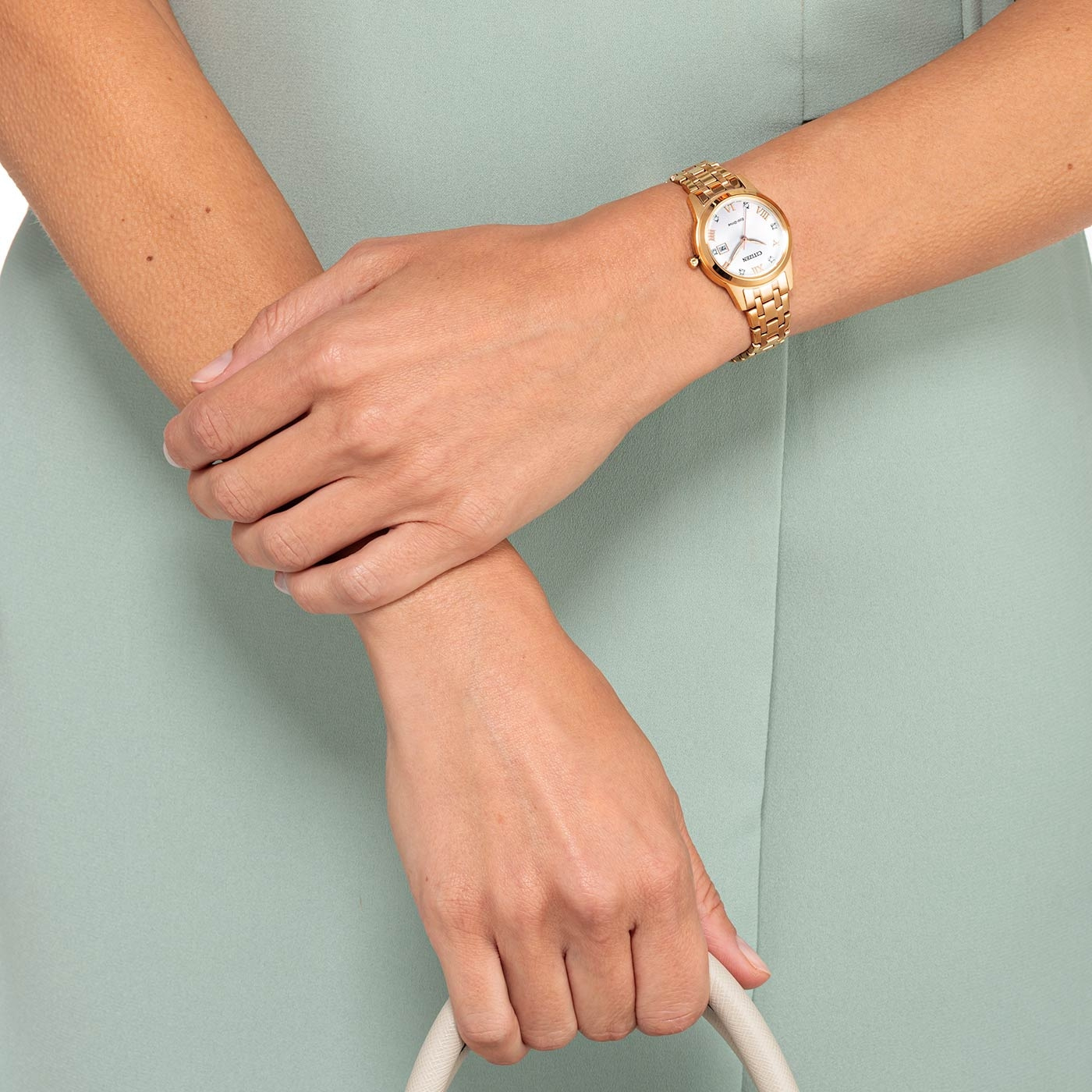 Citizen FE1243-83A นาฬิกาผู้หญิง Eco-Drive Women's Watch