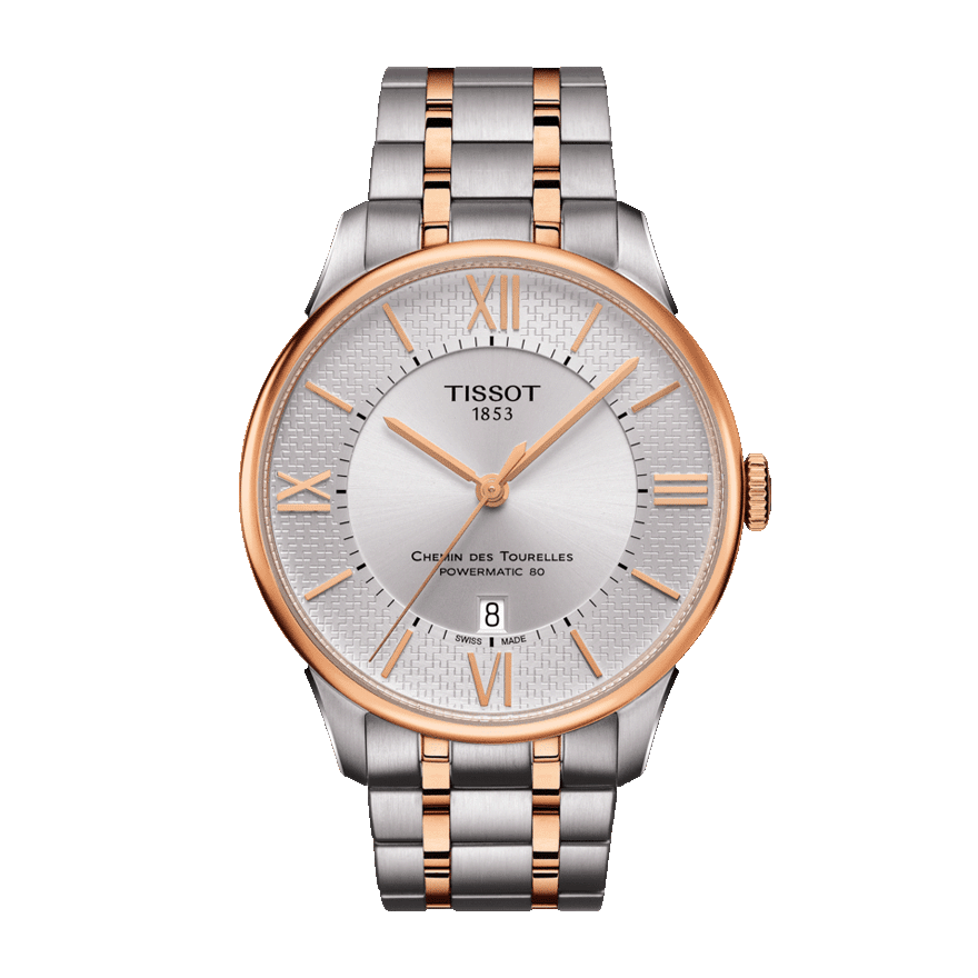 Tissot T099.407.22.038.01 นาฬิกาผู้ชาย Chemin des Tourelles Automatic Men's Watch