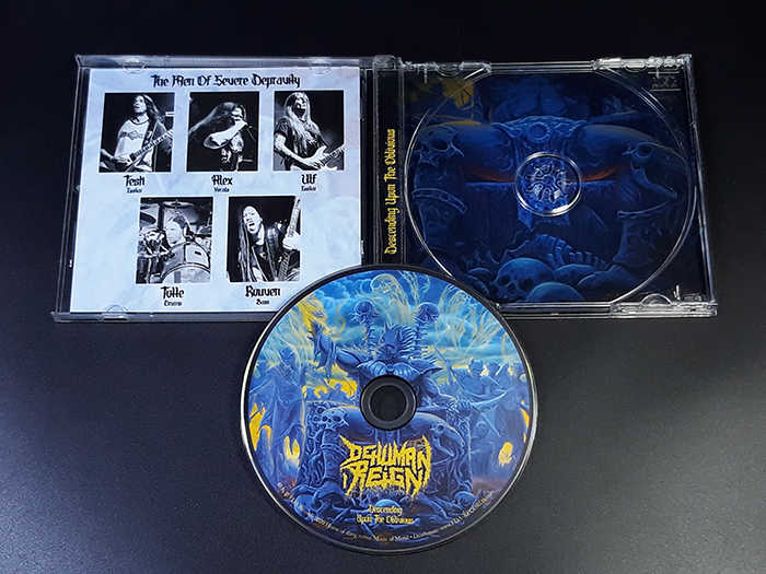 DEHUMAN REIGN'Descending Upon The Oblivious' CD