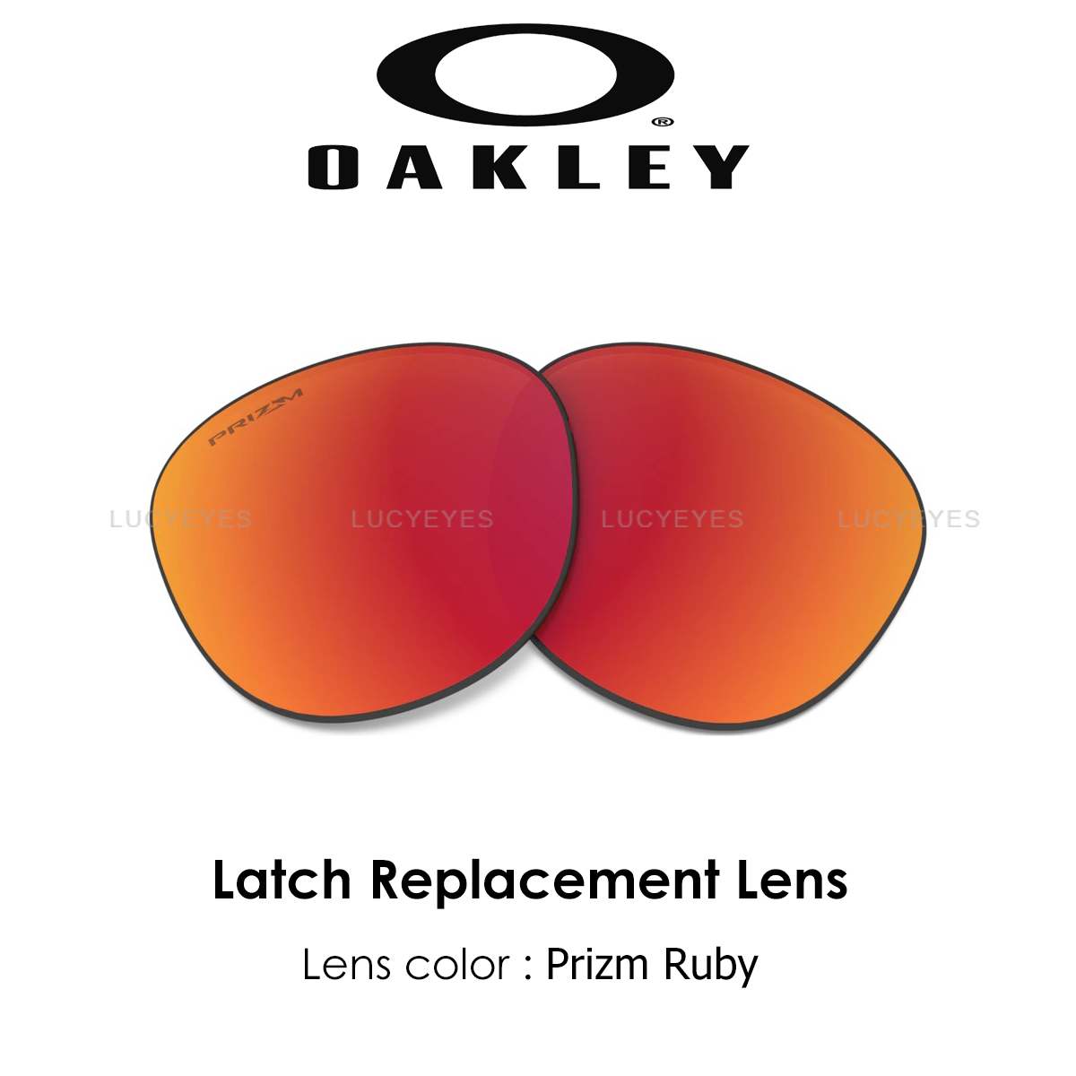 อะไหล่เลนส์ Oakley Latch OO9349 - สี Prizm Ruby