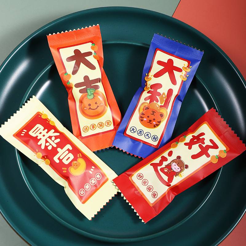 ถุงซีล ใส่ลูกอม ขนม ขนาด 4x9-9.5 ซม.จำนวน 95-100 ใบ/แพ็คและ 190-200 ใบ/แพ็ค ชุดที่ 6/6