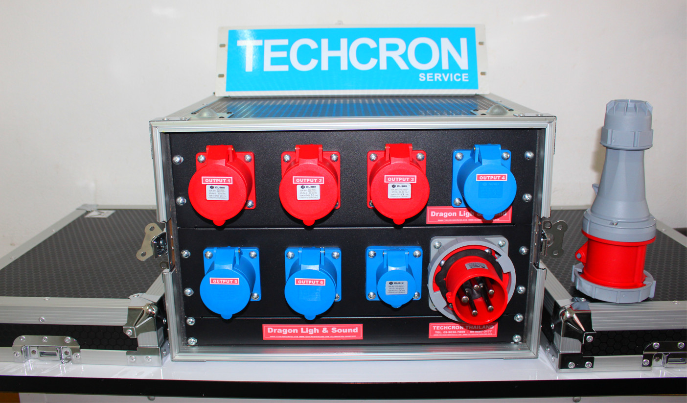 TECHCRON 63A6U (ตู้โหลด)