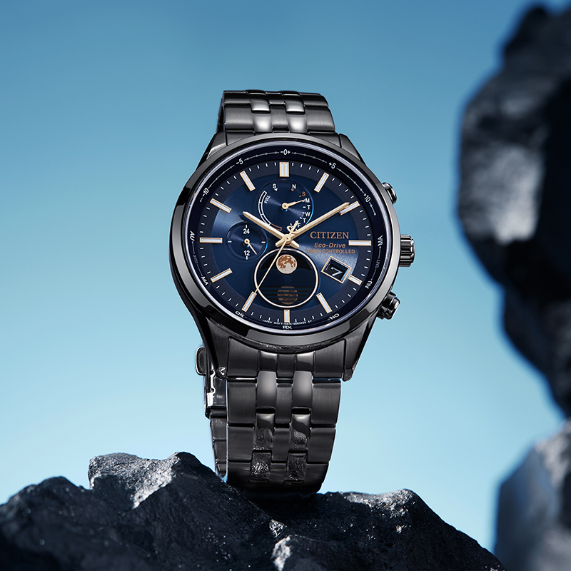 Citizen BY1035-56L นาฬิกาผู้ชาย Global Radio Controlled Eco-Drive Men's Watch