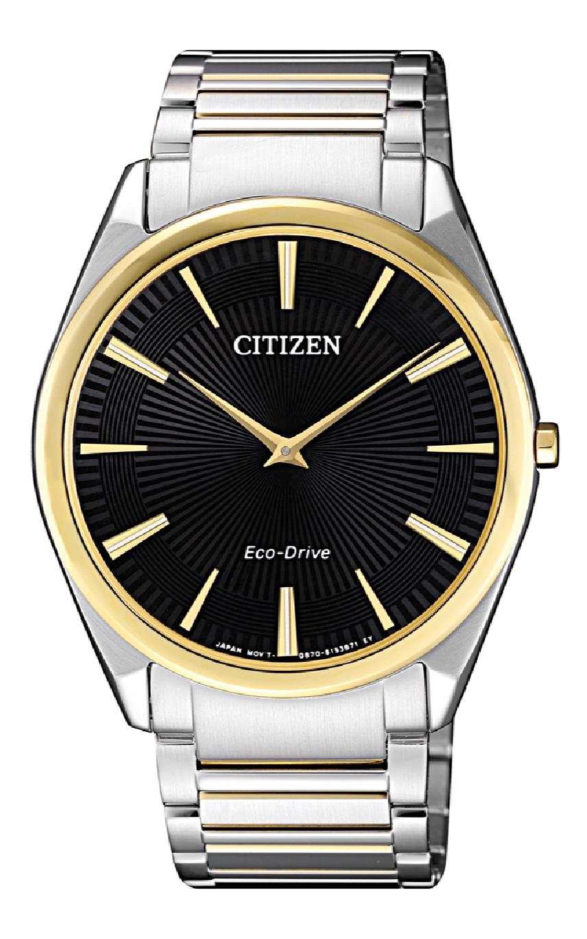 Citizen AR3078-88E นาฬิกาผู้ชาย Stiletto Super Slim Eco-Drive Men's Watch