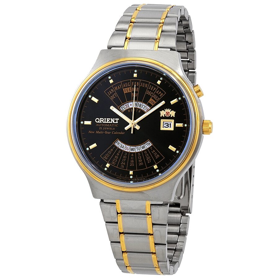 Orient EU00000BW นาฬิกาผู้ชาย Multi Year Calendar Perpetual Automatic Men's Watch