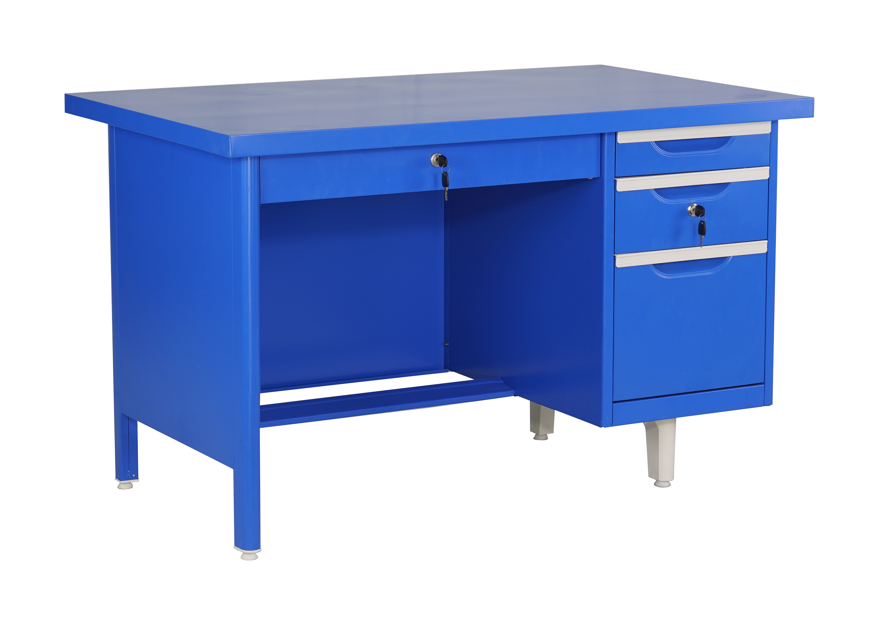 โต๊ะเหล็ก 4ฟุต(หน้าสีพ่น)