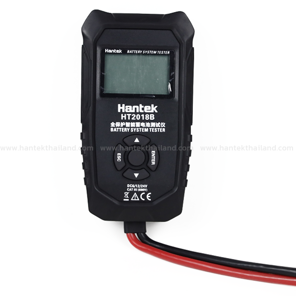 Hantek HT2018B เครื่องทดสอบแบตเตอรี่สำหรับยานยนต์