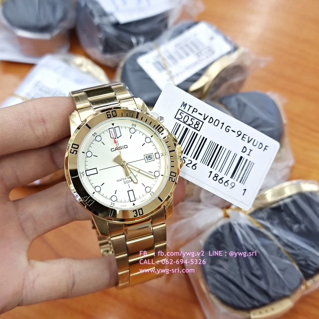CASIO รุ่น MTP-VD01G-9E
