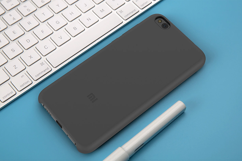 เคส Xiaomi Mi 5C Silicone Protective Case - สีแดง (ของแท้)