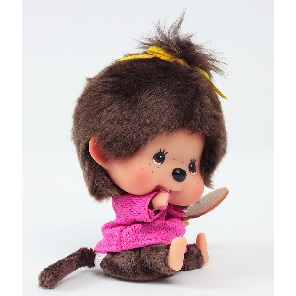 [PRE-ORDER] ตุ๊กตา ม่อนชิชิ นักปิงปอง Size 14 cm ม่อนชิชิจัง Monchhichi Let's Sports Table Tennis Girls นำเข้าจากญี่ปุ่น レッツ！スポーツモンチッチ 卓球 女の子