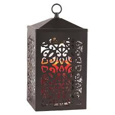 SCROLL CANDLE WARMER LANTERN