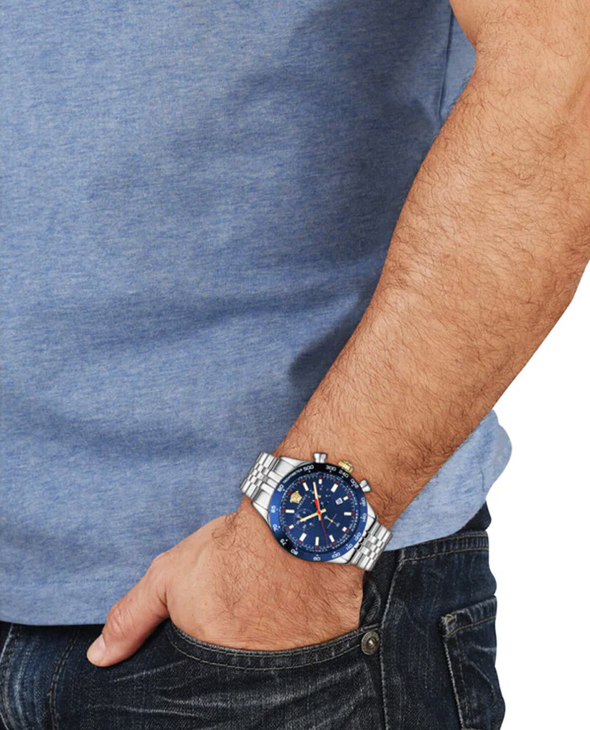 Versace VE2U01024 นาฬิกาผู้ชาย Quartz Chronograph Men's Watch