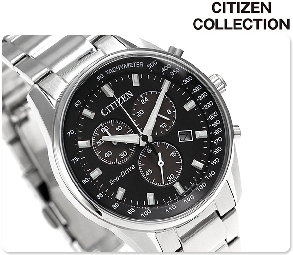 Citizen AT2390-58E นาฬิกาผู้ชาย Eco-Drive Citizen Collection Chronograph Tachymeter Men's Watch