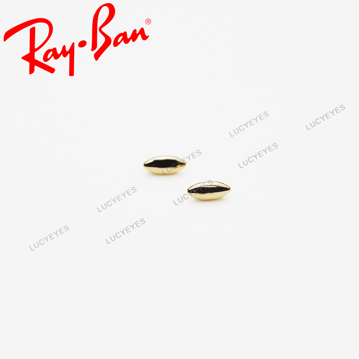 น๊อตเม็ดข้าว RAYBAN แท้ 100% RB4175 877, CLUBMASTER OVERSIZED, RB4190, CLUBMASTER SQUERE สีทอง