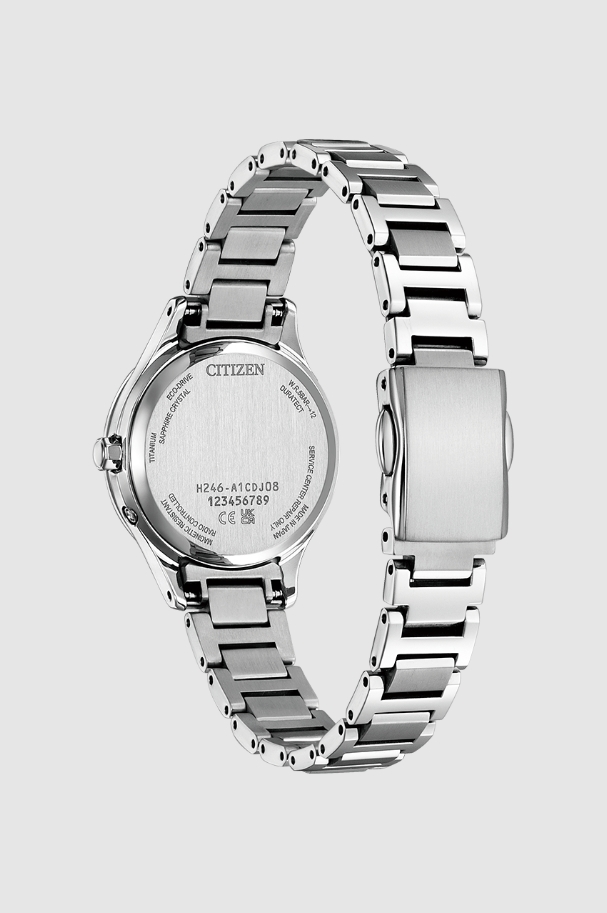 Citizen EC1160-71L นาฬิกาผู้หญิง xC Radio-Controlled Eco-Drive Titanium Women's Watch Limited 1,500pcs