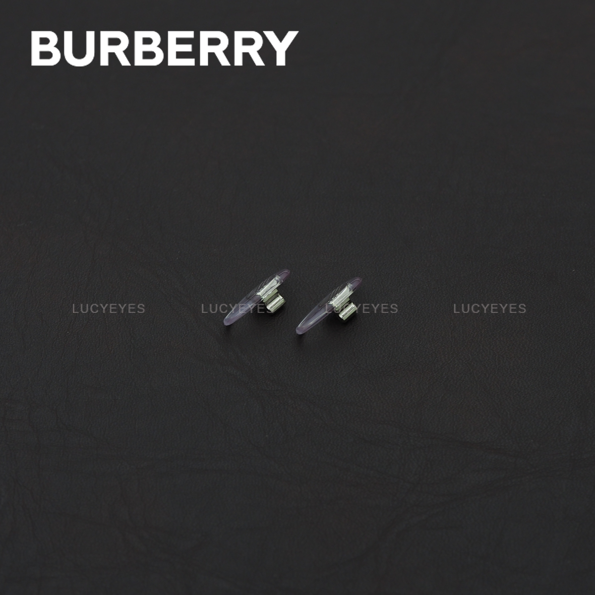 แป้นจมูก Burberry แท้ 100% แบบกด (สีใส อะไหล่เงิน)