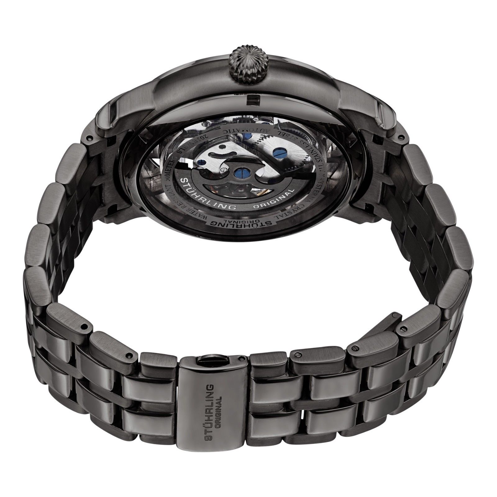 Stuhrling Original 165B2B.335B1 นาฬิกาผู้ชาย Stuhrling Original รุ่น 165B2B.335B1, Winchester 44 Elite Automatic Skeleton Men's Watch