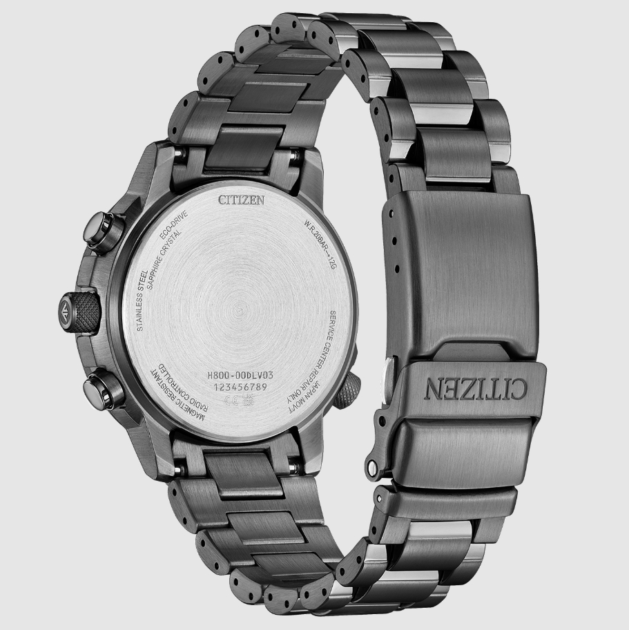 Citizen AT8304-57W นาฬิกาผู้ชาย Promaster Sky Navihawk A-T Radio-Controlled Eco-Drive Men's Watch