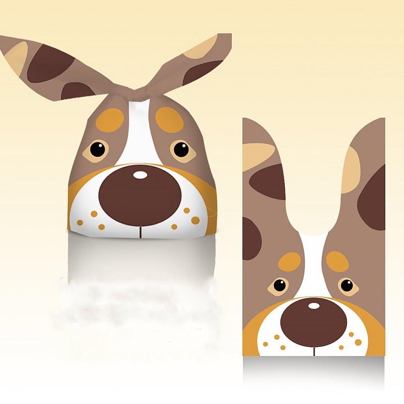 ถุงผูกหูกระต่าย ขนาด 13.5x22 ซม. แพ็คละ 47-50 ใบ (ชุดที่ 4/4)