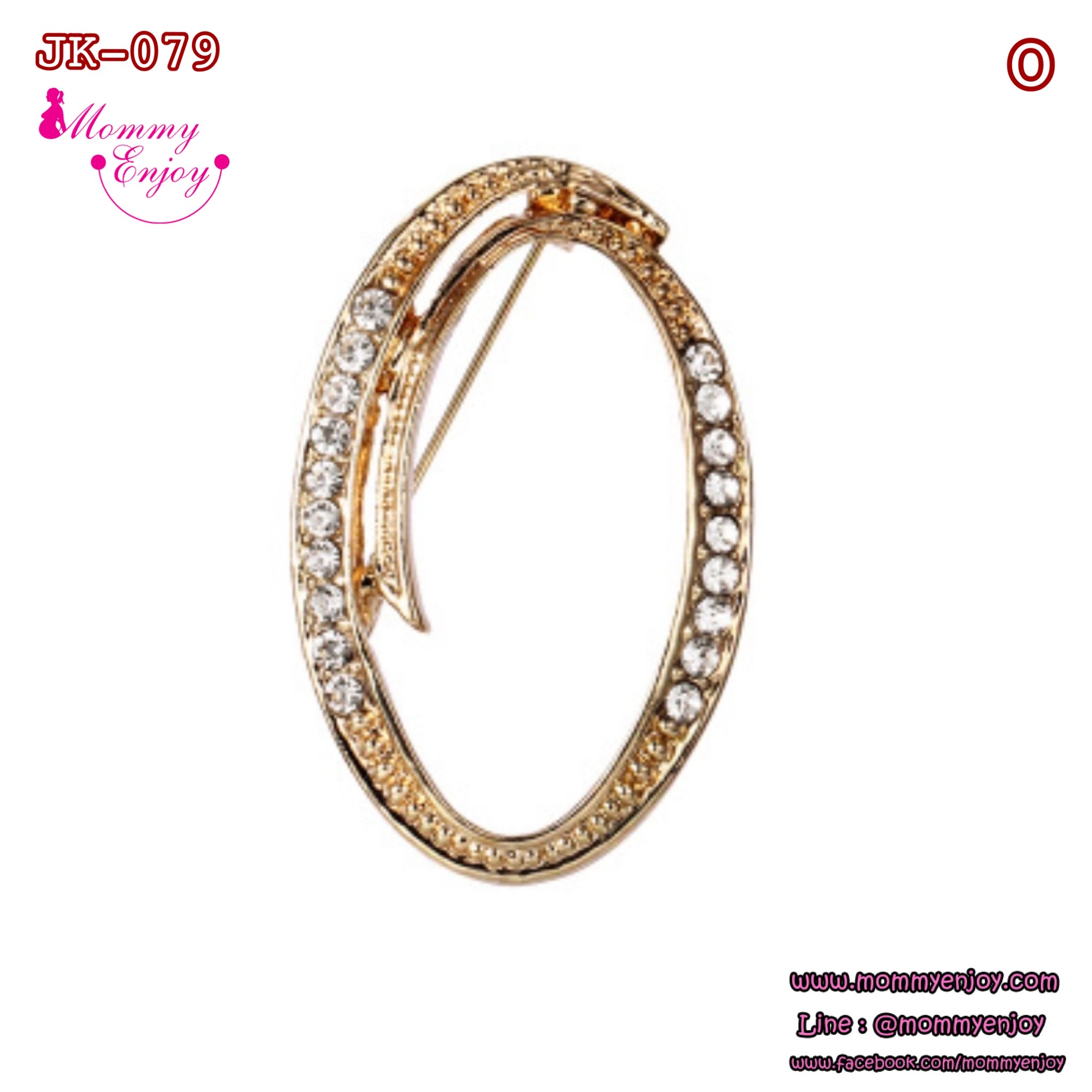 เข็มกลัดติดชุด สวย หรู ดูดี อักษร A-Z น่ารัก ติดเพื่อกันสารพัดเลยจร้าา