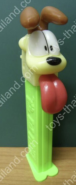 Dog Pez - B บนแท่งสีเขียว