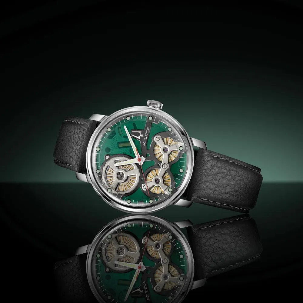 Bulova 2ES6A005 นาฬิกาผู้ชาย Accutron Spaceview Autoquartz Men's Watch