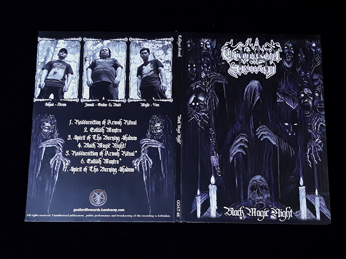 TAHDIYUL ARWAH 'Black Magic Night' Digi CD (A5 Digi CD + free woven patches)